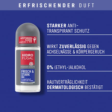 Antitranspirant Deo Roll-on Frisch & Stark, 50 ml