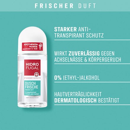 Deo Roll-on Dusch Frische, 50 ml
