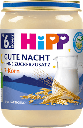 Abendbrei Gute Nacht 7-Korn ab dem 6. Monat, 190 g