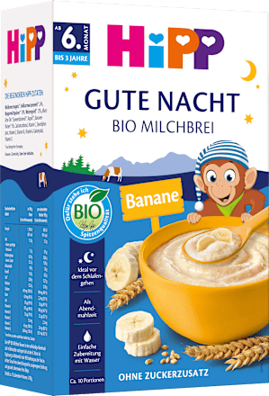 Abendbrei Milch Grieß Banane nach dem 6.Monat, 475 g