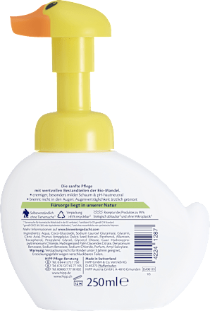 Baby Waschschaum sensitiv, 250 ml