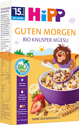 Kindermüsli Knusper ab dem 15. Monat, 200 g