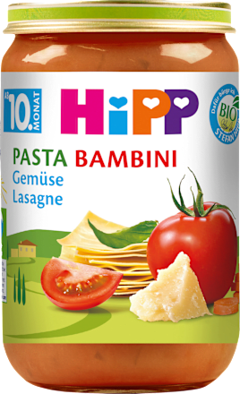 Menü Pasta Bambini Gemüse Lasagne ab dem 10. Monat, 220 g