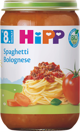 Menü Spaghetti Bolognese ab dem 8. Monat, 220 g