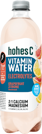 Erfrischungsgetränk, Vitamin Water Electrolytes, Grapefruit-Zitrone, 0,75 l EINWEG