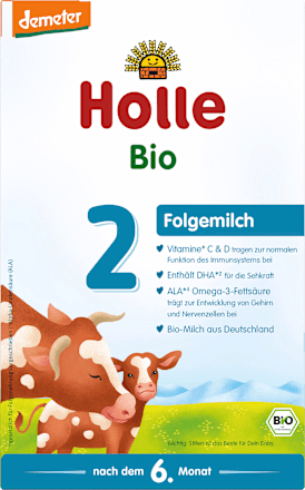 Folgemilch 2 nach dem 6. Monat, 600 g
