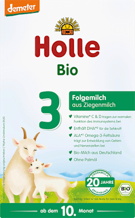 Folgemilch 3 aus Ziegenmilch ab dem 10. Monat, 400 g