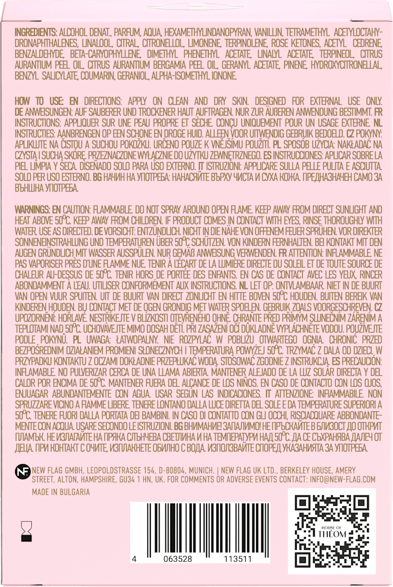 HOUSE OF THÊOM Sweet Rush Eau de Parfum, 75 ml