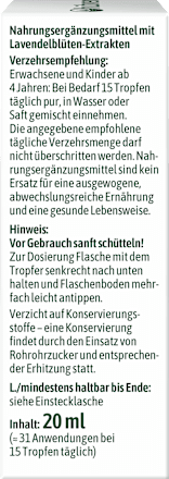 Lavendel Tropfen, 20 ml