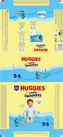 Schwimmwindeln Gr. 5/6 (12-18 kg), Maxi Pack, 19 St