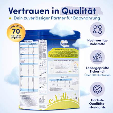 Anfangsmilch Pre von Geburt an, 750 g