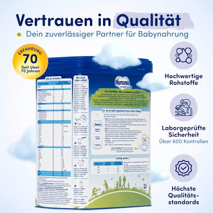 Folgemilch 2 ab dem 6. Monat, 750 g