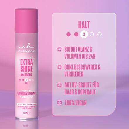 Haarspray Extra Shine, 250 ml invisibobble