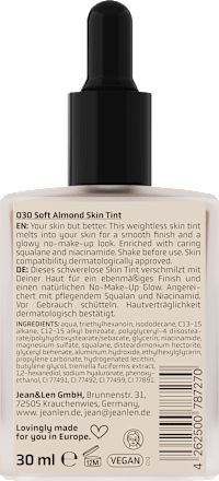 Fond de teint The Naked Perfect Skin Tint 030 Soft Almond, 30 ml