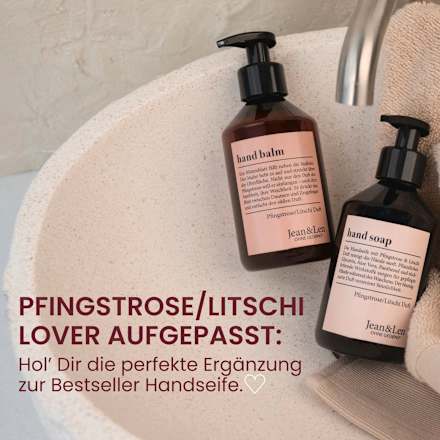 Handbalsem Pioenroos & Lychee, 250 ml