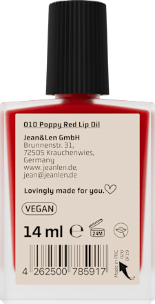 Lippenöl The Tinted Glow Lip Oil 010 Poppy Red, 14 ml
