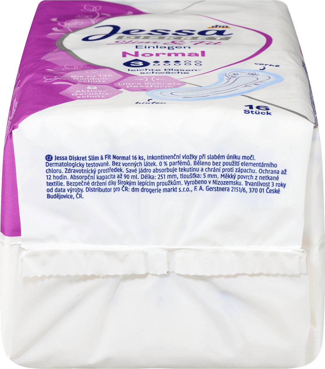 Einlagen Inkontinenz Slim & Fit Normal, 16 St