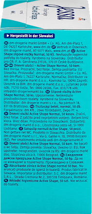 Inlegkruisjes Active Shape Normaal, 50 stuks