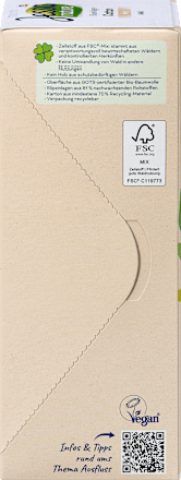 Slipeinlagen Cotton Lang nature, 30 St Jessa