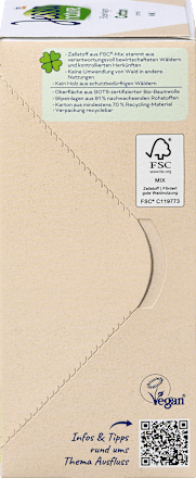 Slipeinlagen Cotton Normal nature, 40 St Jessa