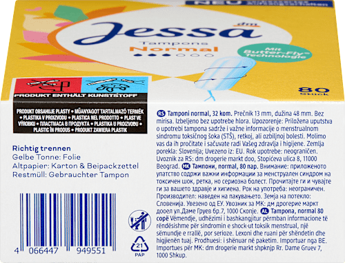 Tampons Normal, 80 St