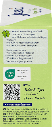 Tampons Super Plus, 48 St Jessa