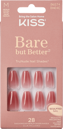 Künstliche Nägel Bare But Better True Nude, 28 St