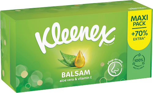 Tissues Box Maxi Balsam, 96 stuks