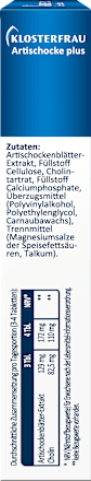 Artischocke Verdaungshilfe plus Tabletten 30 St, 20 g