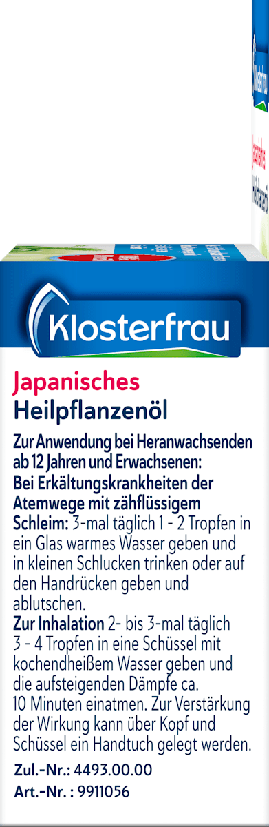 KLOSTERFRAU Huile de plantes médicinales japonaises, 20 ml