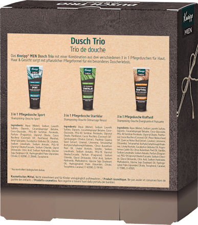 Geschenkset Men Dusch Trio 3tlg, 1 St Kneipp