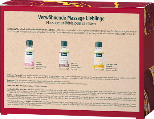Geschenkset Verwöhnende Massage Lieblinge 3tlg, 1 St Kneipp