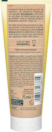 Handcrème Seconds Citroenverbena & Avocadoboter, 75 ml