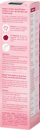 Körperöl leichtes Spray-Öl Glow, 100 ml