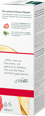 Massageolie rug & nek welzijn, 100 ml