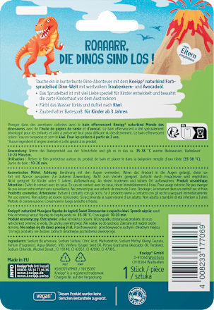 Kinder Badezusatz Farbsprudelbad Dinowelt, 1 St