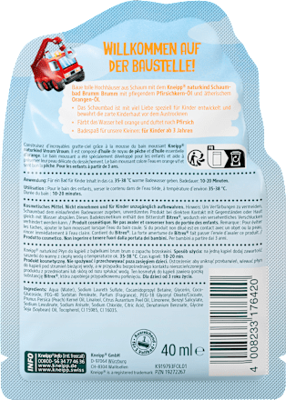 Bubbelbad Brumm Brumm, 40 ml