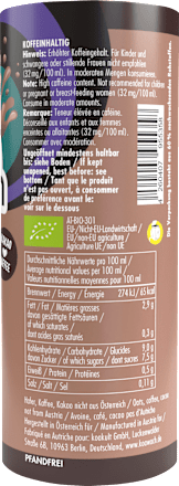 Trinkfertiger Schokodrink, Chocochino mit Koffein, 235 ml