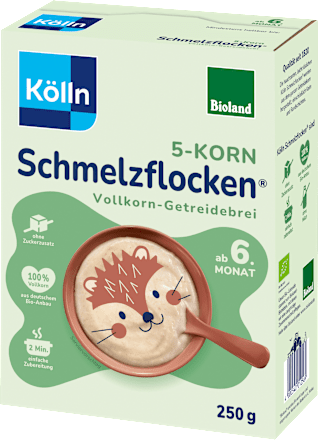 Getreidebrei 5-Korn Schmelzflocken ab dem 6. Monat, 250 g