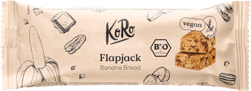 Haferriegel, Flapjack Banana Bread, 60 g