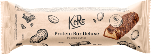 Proteinriegel 25%, Deluxe mit Erdnussbutter, 55 g