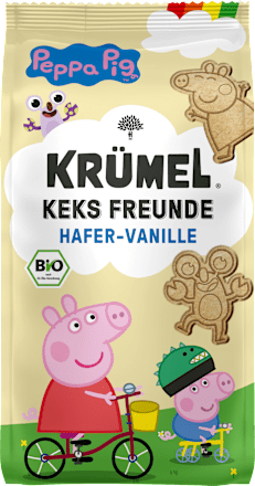 Kinderkekse Peppa Pig Hafer-Vanille, ab 3 Jahren, 125 g