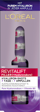 Ampullen Revitalift Filler Hyaluron Shots, 10,5 ml L'ORÉAL PARiS