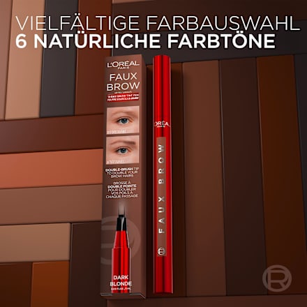 Augenbrauenstift Infaillible Faux Brow Dark Blond, 1 ml