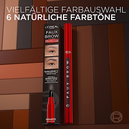 Augenbrauenstift Infaillible Faux Brow Granite, 1 ml