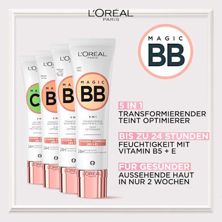 BB Cream 5-in-1, 24 uur hydraterend, zeer licht, SPF 11, 30 ml