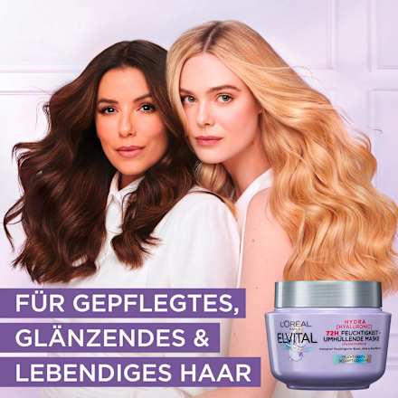Haarkur Hydra Hyaluronic Maske, 250 ml L'ORÉAL PARiS ELVITAL