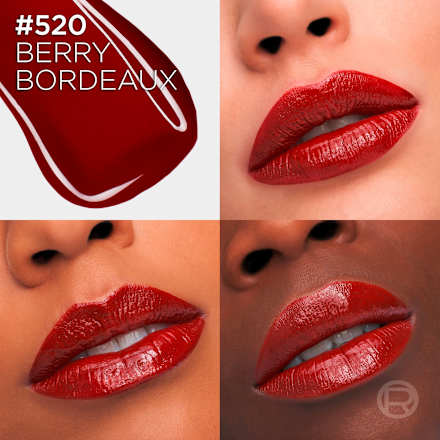 Lippenstift Infaillible Laque Resistance 16H 520 Berry Bordeaux, 4,3 ml