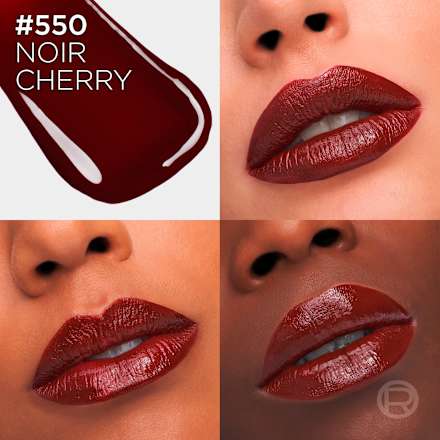 Lippenstift Infaillible Laque Resistance 16H 550 Noir Cherry, 4,3 ml