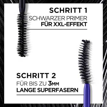 Mascara PRO XXL Dubbele Extension Zwart, 12 ml